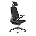 Price comparison product image Steelcase Gesture Ergonomic Office Chair With 360° Armrests, 3D Live Back Lumbar Support, Adjustable Headrest Black; Made in Europe, 66 x 62.5 x 107