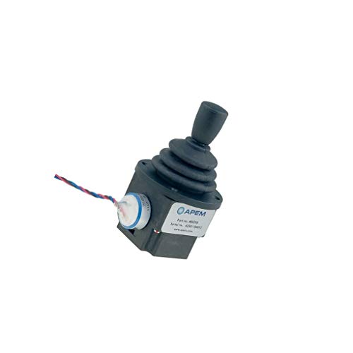 Joystick 1 axe APEM 4R18-2S1E-55-00 haute précision IP65 pour environnement rude