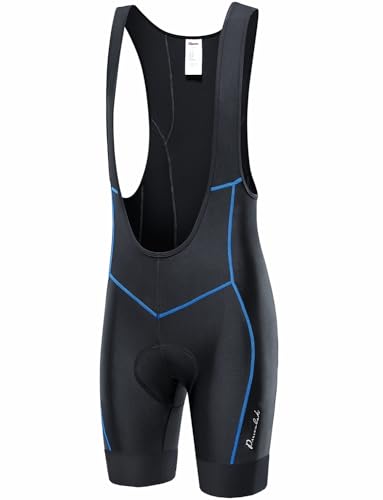 Image of Przewalski Men's 3D Padded Cycling Bike Bib Shorts, Excellent Performance and Better Fit