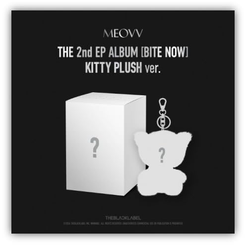 Amazon.co.jp: [ KITTY PLUSH ver. ] MEOVV - 2nd EP ALBUM [ BITE NOW