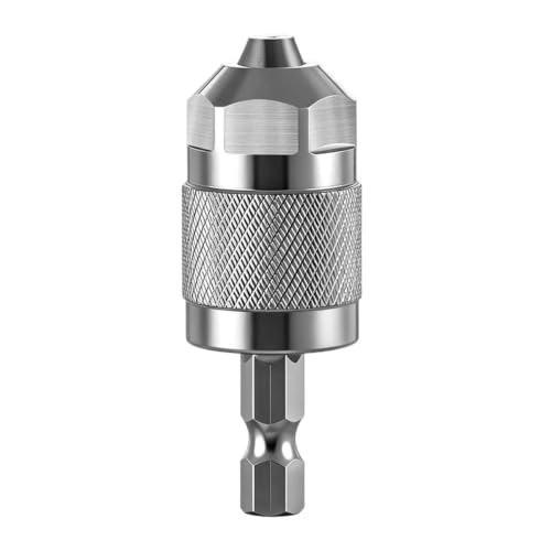 Mandril de taladro autoajustable hexagonal 1/4 para cambio rápido en carpintería de precisión 2