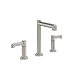 Symmons SLW-5312-STN Museo Widespread 2-Handle Bathroom Faucet with Drain Assembly in Satin Nickel (2.2 GPM)