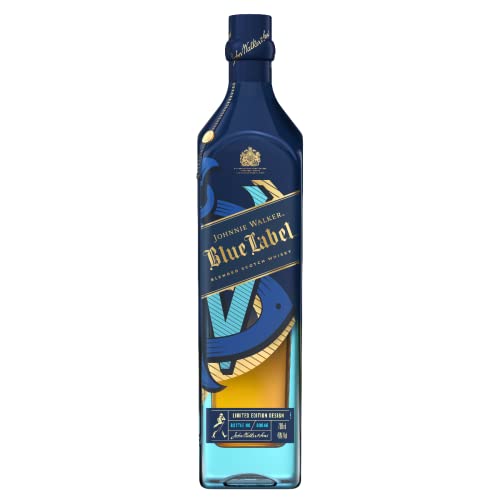 Johnnie Walker Blue Label | Blended Scotch Whisky | limitierte Auflage 2021 | handverlesen aus schottischen Gefilden… – Bild 3