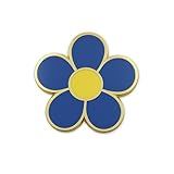 Forget Me Not Blue Flower Lapel Pin