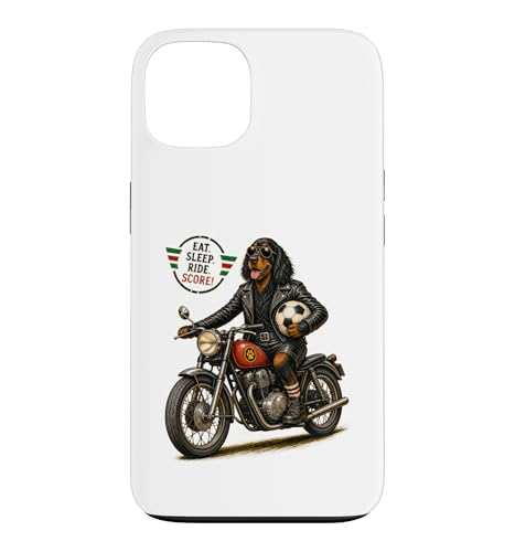 Gordon Setter ���C�h �o�C�N ���u �t�b�g�o�� - �T�b�J�[ DIGOR �X�}�z�P�[�X iPhone 13 �p