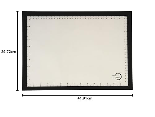 Mercer Culinary Silicone Bake Mat with Black Border, Half Size, 11 7/8-Inch by 16 1/2-Inch - Image 2