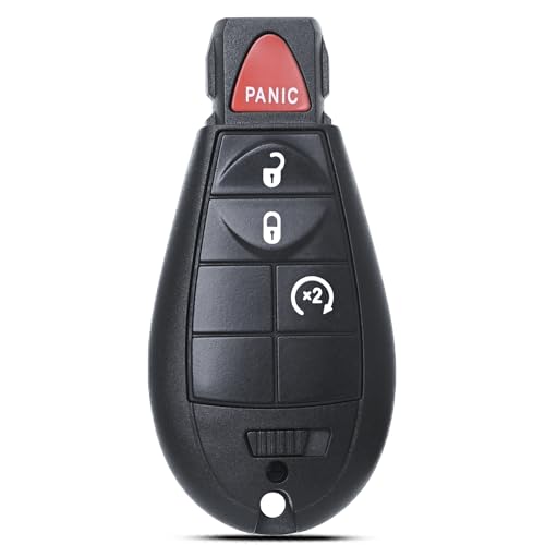 MechanMagic Key Fob Replacement Fits for Jeep Cherokee 2014-2021 Keyless Entry Remote Control FCC ID:GQ4-53T PN:68105083 4A Chip 433MHz
