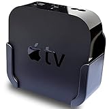 Apple TV Mount is Compatible with Apple TV 4K and Apple TV HD. The Apple TV Wall Mount Can Be Used to Connect Apple TV to The Back of The TV