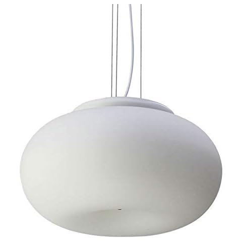 Hdmy Apple Donut Pendant Light Individual Rustic Simple Glass Living Room Bedroom Restaurant Light (Size : 42cm) Cover