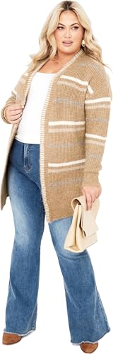 Image of Avenue Women's Skye Stripe Cardigan