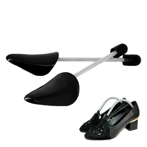 Ensanchador de zapatos ajustable,Ensanchador de zapatos para mujer - Moldeador de hormas para de ancho y longitud ajustable,Moldeador de botas portátil resistente con bobina de resorte de tens