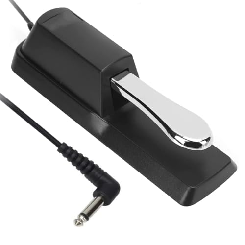 Pedal Sustain Para Teclado Piano Compatível Com Kurzwei Yamaha Roland Casio