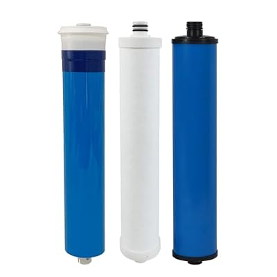 Replacement Filter Set With Membrane 14gpd Compatible with Microline CTA-3 and RayneClear Model Reverse Osmosis Drinking Water System, include S7011, S7025 and S1224RS