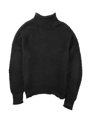 Image of Dokotoo Womens Sweaters Turtleneck Cable Knit Chunky Pullover Fall Outfits