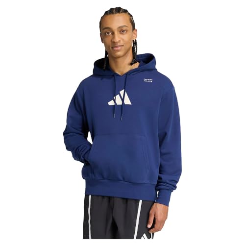 adidas Category Training Graphic Hoodie M Dark Blue