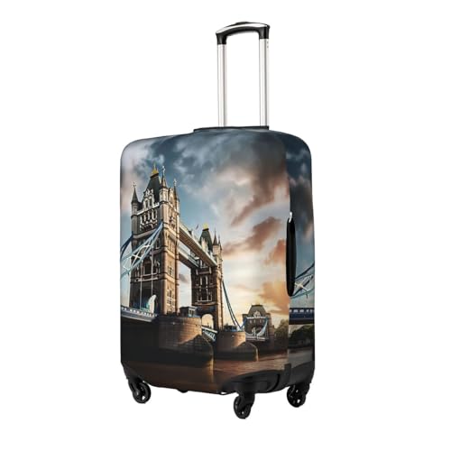 Housse de bagage extensible L motif Londres pour valise souple