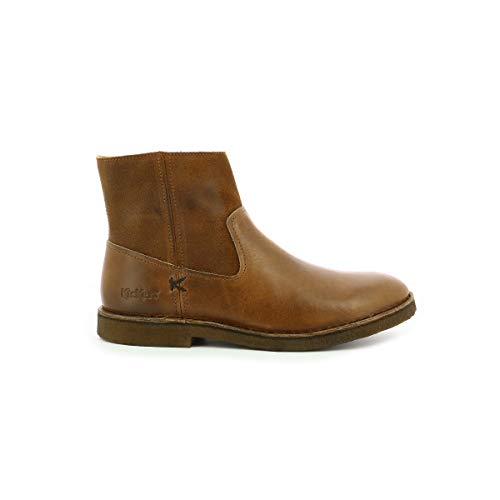 Boots Kickers Clubcit homme en cuir marine style authentique