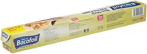 Bacofoil Baco Non Stick Baking Paper 5 m x 380 mm Pm1.49 1 Unit, 26079