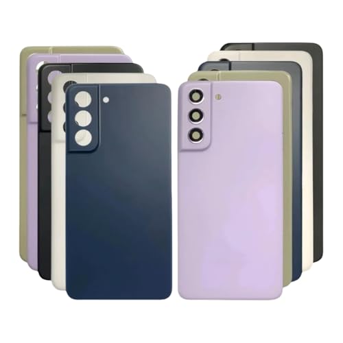 Cache arriere violet Samsung S21 FE 5G avec lentille appareil photo