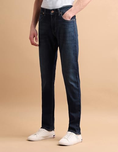 Image of U.S. Polo ASSN. Denim Jeans for Men, Slim Tapered Fit Men Jeans for Office & Regular Wear