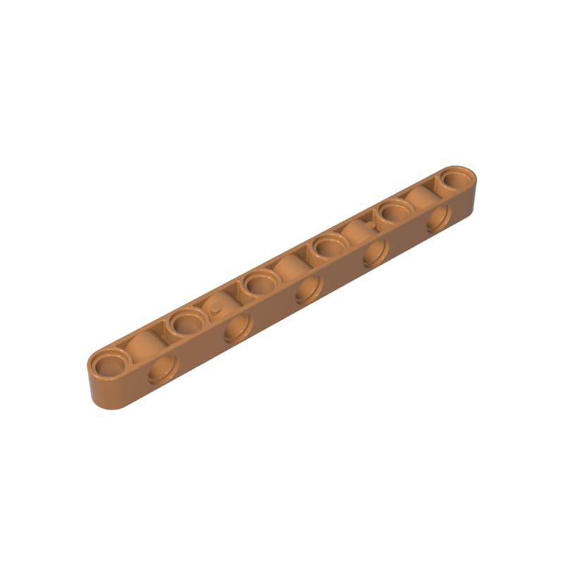 XYEIUGO 73507 Technic Beam 1x11 Thick with Alternating Holes, 10 PCS