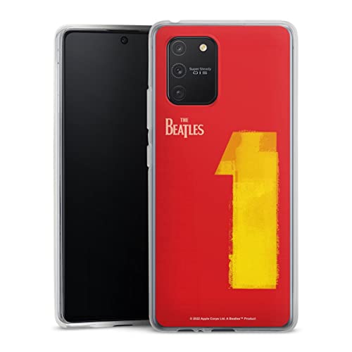 DeinDesign Coque en Silicone Compatible avec Samsung Galaxy S10 Lite Etui Silicone Coque Souple The Beatles Bande Musique - Les Beatles, Paul McCartney, John Lennon, RIngo Starr, George Harrison DeinDesign Coque en Silicone Compatible avec Samsung Galaxy S10 Lite Etui Silicone Coque Souple The Beatles Bande Musique