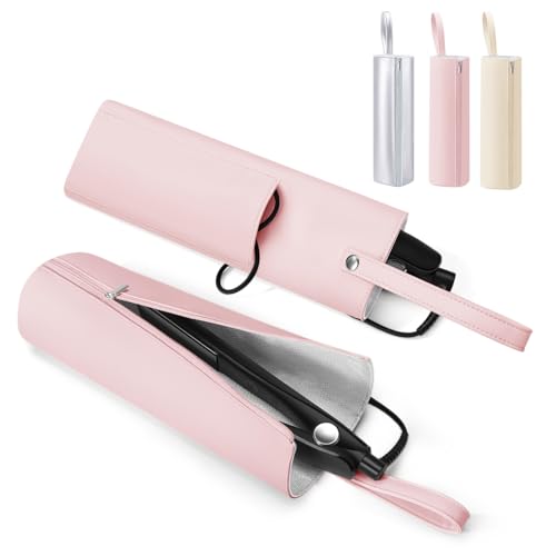 Alfombrilla y bolsa resistente al calor 2 en 1 para herramientas de cabello miniatura 1