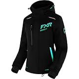 FXR Women's Renegade FX Jacket (Black/Mint Fade - Size 4)