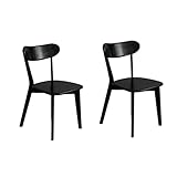 Dimensions idéales : avec une profondeur d'assise spacieuse de 42 cm et une hauteur de 45 cm, ces chaises de cuisine sont parfaitement dimensionnées pour accueillir toute votre famille. Assez polyvalent pour nous