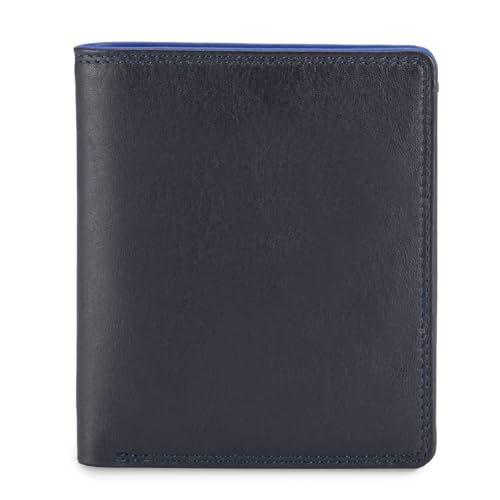 mywalit RFID Classic Men's Nappa Leather Wallet | Midnight | 6 Card Slots with & Radio Frequency Shielding Lining for Enhanced Security | Perfect for Everyday Use