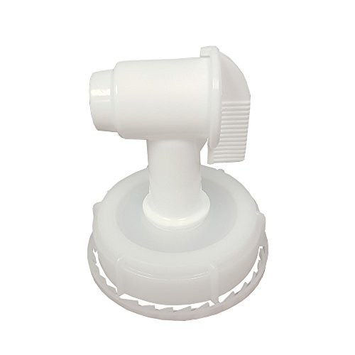 Saratoga Farms Pre-Drilled 5 Gallon Stackable Container Lid and Spigot Combo