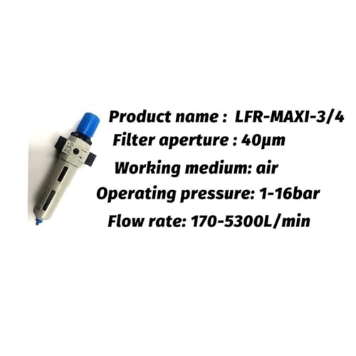 Régulateur de pression LFR-MINI-1I8 pour circuits d'air comprimé - 3