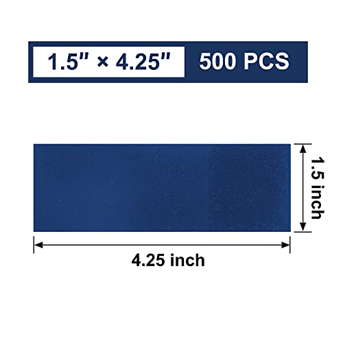 Naturalabel Napkin Band, Paper Napkin Rings Self Adhesive 500-Count (Blue) #TOP1