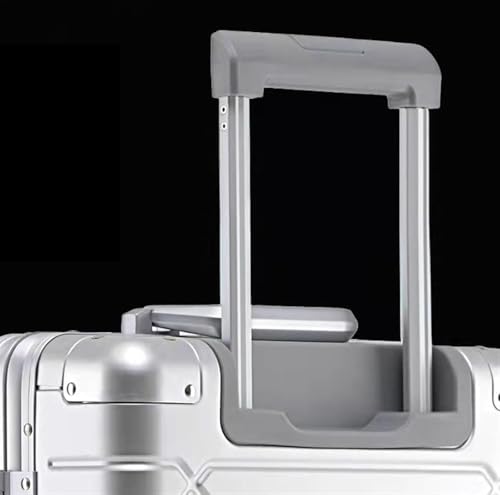 Travel Suitcase 20 Inch, Aluminum Magnesium Alloy Hard Shell, TSA Lock, Lightweight & Scratch-Resistant, 360° Spinner Wheels, Large Capacity Carry-on Luggage3
