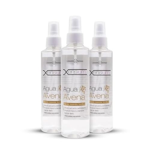 Xensium Agua de Avena - Paquete de 3 x 200 ml - Total: 600 ml
