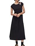 Abito donna Liu Jo Liu Jo Abito donna jersey nero ES26LJ26 TA6237 J3855 22222 (IT, Testo, M, Regular, Regular, NERO)