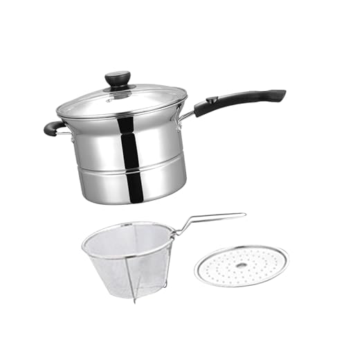 Olla de cerámica for cocinar, cacerolas pequeñas cobre, olla for pasta con leche, acero inoxidable, for el hogar y restaurante