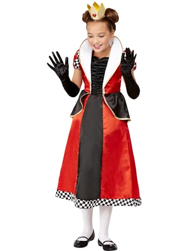 Disfraz Queen of Hearts para Niñas miniatura 3