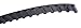 Browning 480H075 Steel Stock H 1/2" Pitch Gearbelts, 0.75" Wide with Number of Teeth