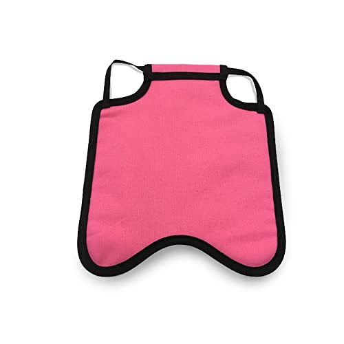 Hen Saver Single Strap Chicken Apron/Saddle, Medium, Awareness Pink