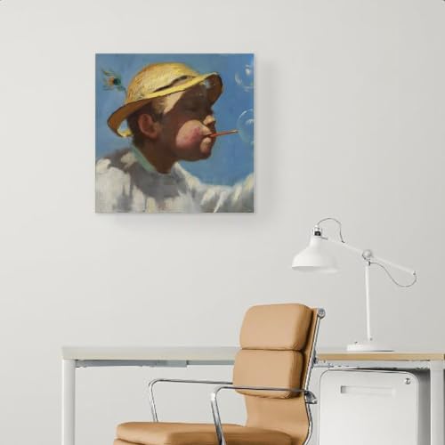 Cuadro de Paul Peel The Bubble Boy para decorar tu dormitorio 4