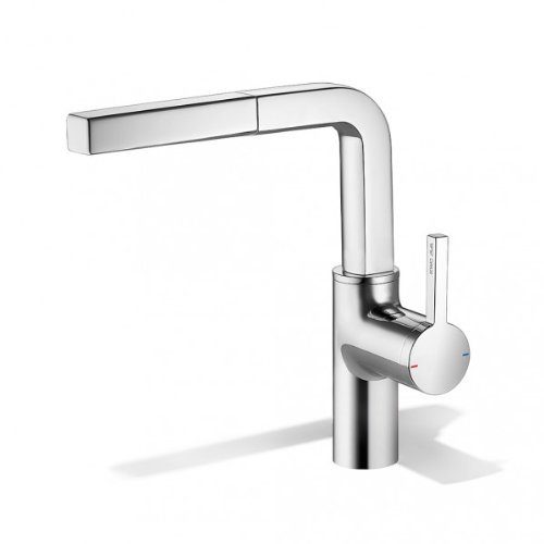 KWC 10.191.103.000FL 7843775 Ava Mitigeur à levier écoulement escamotable Chromé