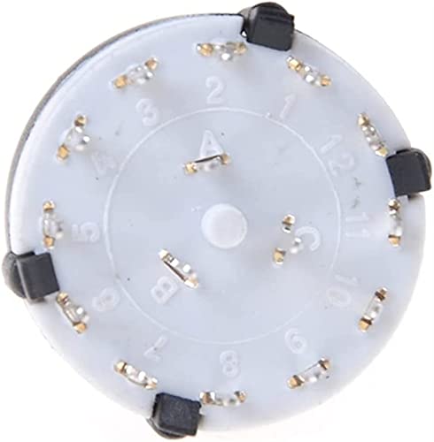 Codeur rotatif 3p4t sélecteur robuste à pont unique pour équipement audio