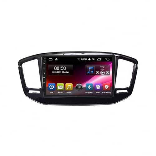 Android Auto & Carplay sans Fil sur Autoradio Écran Tactile GPS Auto Geely X7 Emgrand 2016