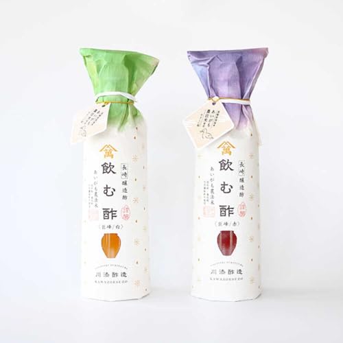 [あいがも農法米使用]飲む酢 巨峰 赤と白 各300ml