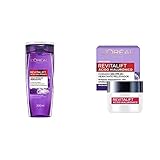 L'Oréal Paris Agua Micelar Revitalift Ácido Hialurónico, 200 ml + Crema hidratante anti-líneas de expresion Revitalift...