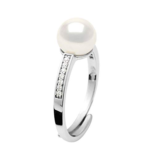Bague Ajustable en Argent 925 et Perle de Culture : finis les problèmes de taille de doigt