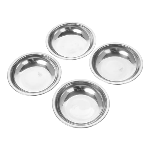 Holibanna 4 Piezas De Taza Medidora De Piedra Placa De Escala De Diamante Mini Bandejas De Escala De De Imitación Plato De Pesaje Bandeja De Pesaje De Repuesto Para Básculas