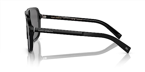 Dolce & Gabbana DG4354 Men's Sunglasses Black/Dark Grey 612