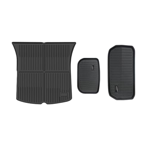 Tesla Model 3 Y �Ή� ��w�� ���O���\ TPE �t���A�}�b�g �g�����N�}�b�g ���E�^�]�ȗp �h���t���A���C�i�[ �J�[�A�N�Z�T���[(For Model Y Trunk)